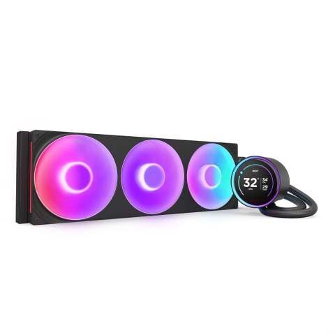 NZXT Chłodzenie wodne NZXT Kraken Elite 420 RGB LCD czarne