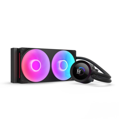 NZXT Chłodzenie wodne NZXT Kraken Plus 240 RGB LCD czarne