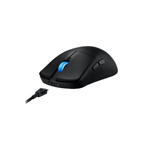 ASUS Myszka Gaming ASUS ROG Harpe Ace Mini Oburęczny RF Wireless + Bluetooth + USB Type-C Optyczny 42000 DPI