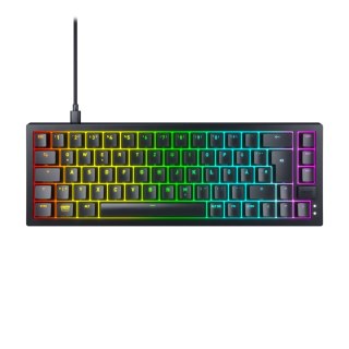 Cherry CHERRY K5V2 Compact klawiatura Gaming USB QWERTZ Niemiecki Czarny