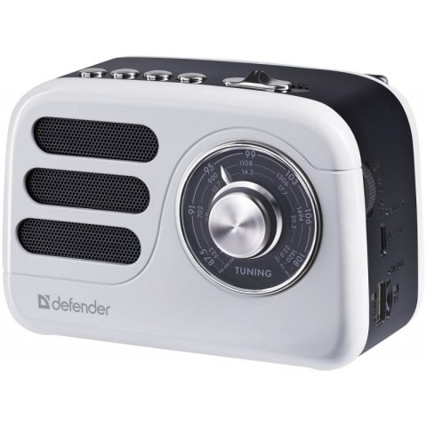 Defender Głośnik bluetooth SIGNAL 5W radioodbiornik retro
