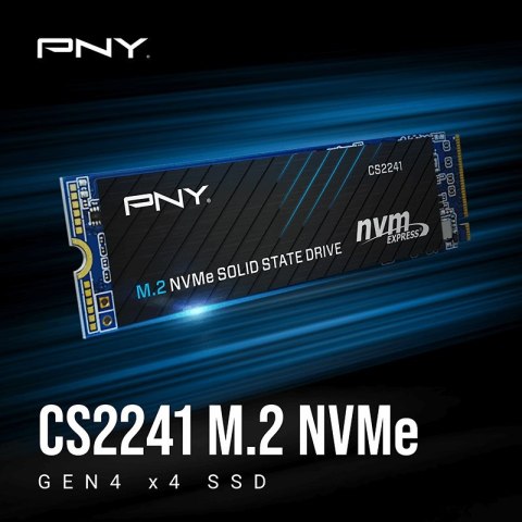 PNY Technologies PNY CS2241 512GB M.2 NVME PCI Express 4.0 3D NAND Bulk