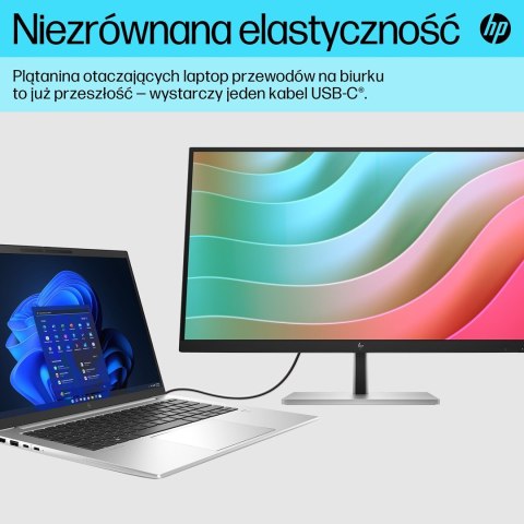 Hewlett-Packard Monitor LCD 27" HP E-Series E27k G5 6N4C4AA#ABB 4K USB-C