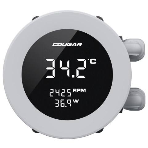 COUGAR COUGAR CGR-PSDVARGB-W-240 Procesor Chłodnica cieczy all-in-one 12 cm Biały