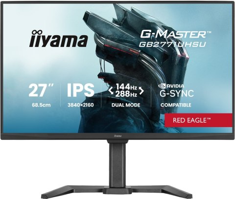 IIYAMA Iiyama G-MASTER GB2771UHSU-B1 monitor komputerowy 68,6 cm (27") 3840 x 2160 px 4K Ultra HD LED Czarny