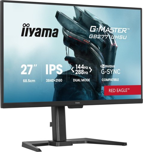 IIYAMA Iiyama G-MASTER GB2771UHSU-B1 monitor komputerowy 68,6 cm (27") 3840 x 2160 px 4K Ultra HD LED Czarny