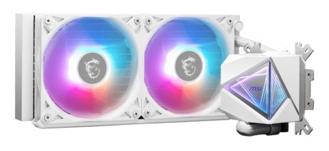 MSI MSI MAG Coreliquid I240 Procesor Zestaw do chłodzenia płynami 12 cm Biały 1 szt.