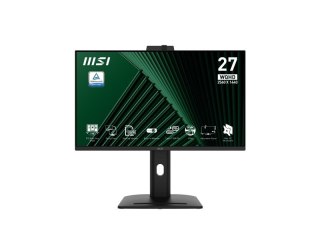 MSI MSI PRO MP275QPDG monitor komputerowy 68,6 cm (27") 2560 x 1440 px Wide Quad HD LCD Czarny