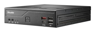 Shuttle Shuttle Slim PC DH810 Wielkość PC 1.35L Czarny LGA 1851 (Socket V1)