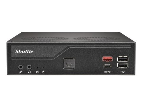 Shuttle Shuttle Slim PC DH810 Wielkość PC 1.35L Czarny LGA 1851 (Socket V1)
