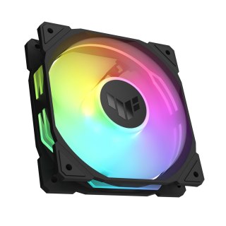 ASUS ASUS TUF GAMING TR120 ARGB 3IN1 Black Obudowa komputera Chłodnica powietrza 12 cm Czarny