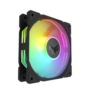ASUS ASUS TUF GAMING TR120 ARGB 3IN1 Black Obudowa komputera Chłodnica powietrza 12 cm Czarny