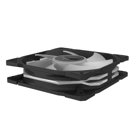 ASUS ASUS TUF GAMING TR120 ARGB 3IN1 Black Obudowa komputera Chłodnica powietrza 12 cm Czarny