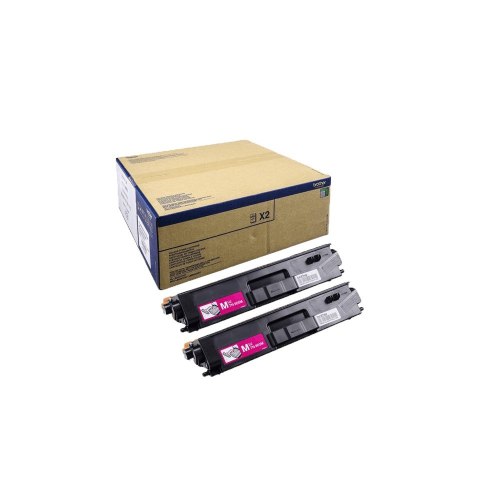 Brother Brother TN-900MTWIN kaseta z tonerem 2 szt. Oryginalny Purpurowy