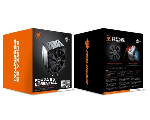COUGAR COUGAR CGR-FZAE85 Procesor Radiator 12 cm Czarny 1 szt.
