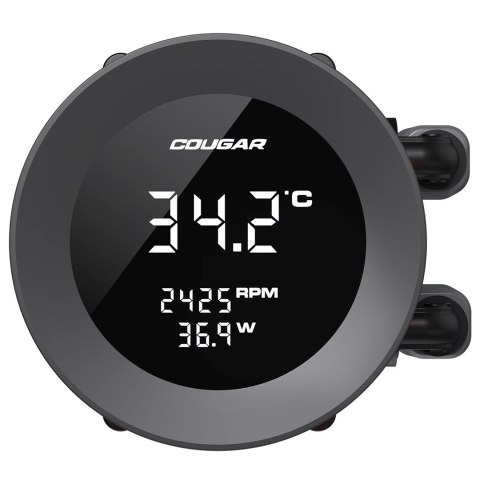 COUGAR COUGAR CGR-PSDVARGB-B-240 Procesor Chłodnica cieczy all-in-one 12 cm Czarny