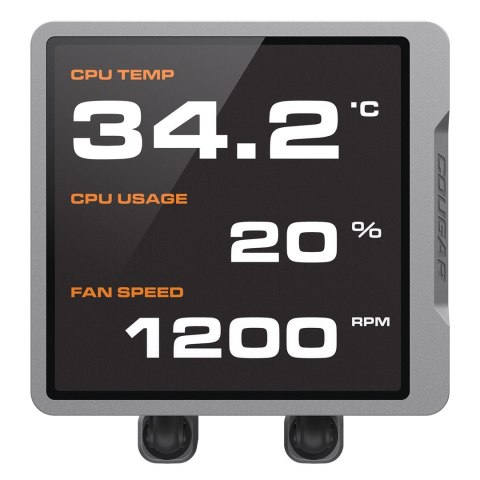 COUGAR Cooler COUGAR CGR-PSDVPRGB-B-360 Procesor Chłodnica cieczy all-in-one 12 cm Czarny