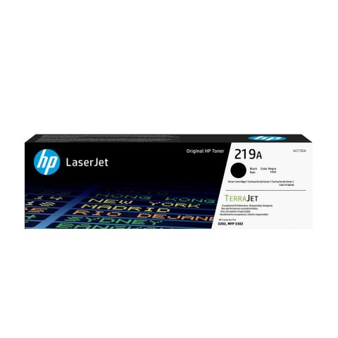 Hewlett-Packard HP Oryginalny wkład z czarnym tonerem 219A LaserJet