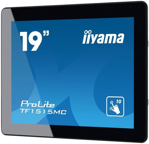 IIYAMA Iiyama TF1515MC-B2 monitor komputerowy 38,1 cm (15") 1024 x 768 px XGA LED Ekran dotykowy Czarny