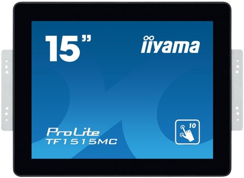 IIYAMA Iiyama TF1515MC-B2 monitor komputerowy 38,1 cm (15") 1024 x 768 px XGA LED Ekran dotykowy Czarny