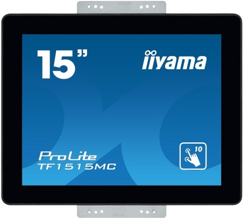 IIYAMA Iiyama TF1515MC-B2 monitor komputerowy 38,1 cm (15") 1024 x 768 px XGA LED Ekran dotykowy Czarny