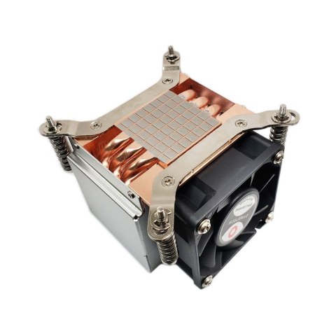 Inter-Tech Inter-Tech Q-5 Procesor Radiator 6 cm Czarny, Srebrny 1 szt.