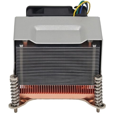 Inter-Tech Inter-Tech Q-5 Procesor Radiator 6 cm Czarny, Srebrny 1 szt.