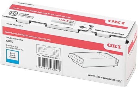 OKI OKI 09006127 kaseta z tonerem 1 szt. Oryginalny Cyjan
