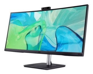 Acer Acer CB3 CB343CUR D monitor komputerowy 86,4 cm (34") 3440 x 1440 px UltraWide Quad HD Czarny