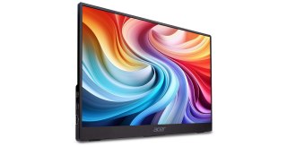Acer Acer PM161QB1bmiuux Przenośny monitor Czarny 39,6 cm (15.6") 1920 x 1080 px