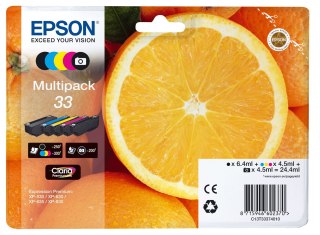 Epson Epson Oranges Multipack 5-colours 33 Claria Premium Ink