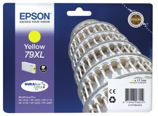Epson Epson Tower of Pisa Singlepack Yellow 79XL DURABrite Ultra Ink