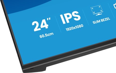 IIYAMA Iiyama ProLite X2493HSU-B1 monitor komputerowy 60,5 cm (23.8") 1920 x 1080 px Full HD LED Czarny