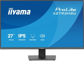 IIYAMA Iiyama ProLite X2793HSU-B1 monitor komputerowy 68,6 cm (27") 1920 x 1080 px Full HD LED Czarny