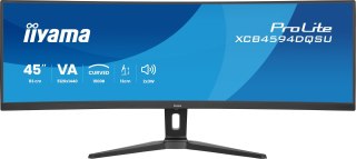 IIYAMA Iiyama ProLite XCB4594DQSU-B1 monitor komputerowy 113 cm (44.5") 5120 x 1440 px Dual QHD LED Czarny