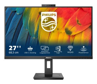 Philips Philips 5000 series 27B1U5601H/00 monitor komputerowy 68,6 cm (27") 2560 x 1440 px Quad HD LCD Czarny