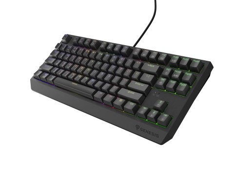 GENESIS Klawiatura GENESIS Thor 230 TKL NKG-2077 Gaming USB QWERTY Czarny