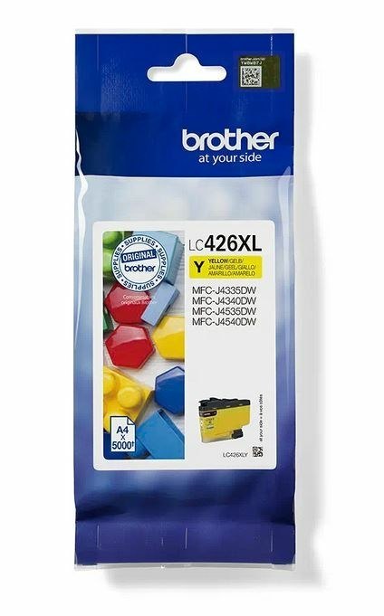 Brother LC-426XLY INK YELLOW F. 5000PGS/F/ MFC-J4340DW/J4335DW/J4540DW
