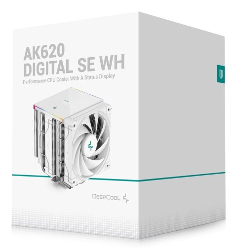 DEEPCOOL Chłodzenie DeepCool AK620 DIGITAL SE WH