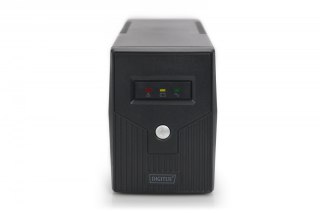 Digitus UPS Line-Ineractive LED BASIC, 600VA/360W, 1x12V/7Ah, AVR, 2x Schuko CEE 7/3