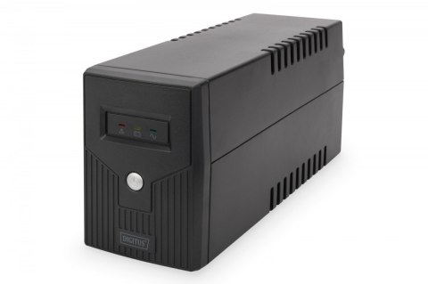Digitus UPS Line-Ineractive LED BASIC, 600VA/360W, 1x12V/7Ah, AVR, 2x Schuko CEE 7/3