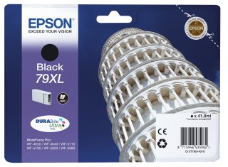 Epson Epson Tower of Pisa Singlepack Black 79XL DURABrite Ultra Ink