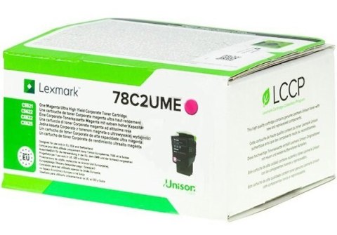 Lexmark Lexmark Toner 78C2UME Magenta