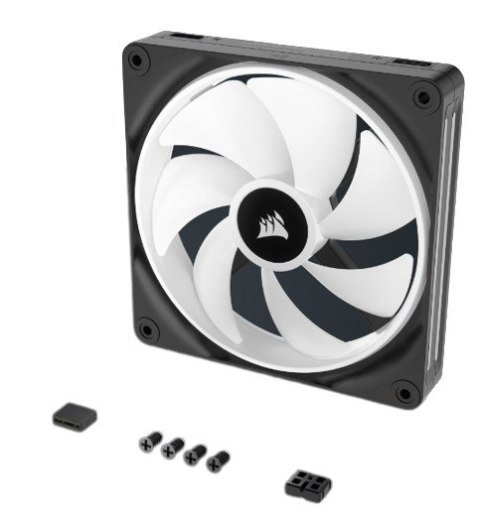 Corsair Corsair CO-9051004-WW system chłodzenia komputerów Obudowa komputera Wentylator 14 cm Czarny, Biały 2 szt.
