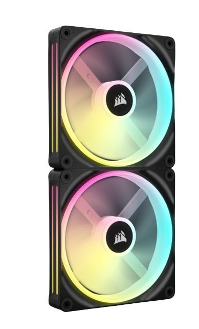 Corsair Corsair CO-9051004-WW system chłodzenia komputerów Obudowa komputera Wentylator 14 cm Czarny, Biały 2 szt.