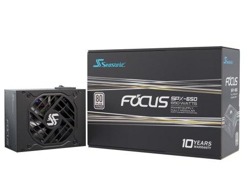 Seasonic Seasonic FOCUS-SPX-650 moduł zasilaczy 650 W 20+4 pin ATX CFX Czarny