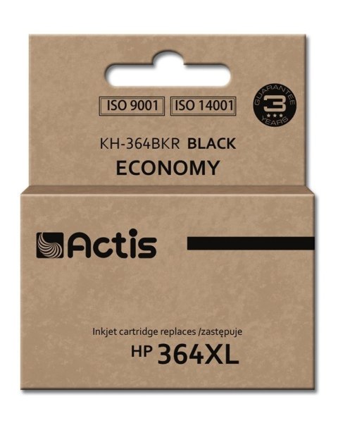 ACTIS Actis KH-364BKR Tusz (zamiennik HP 364XL CN684EE; Standard; 20 ml; czarny)
