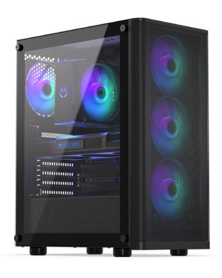 Komputer Gamingowy Fgame Plus 7500F | 9060 XT | 32GB | 1TB | WIFI (FGAME105)