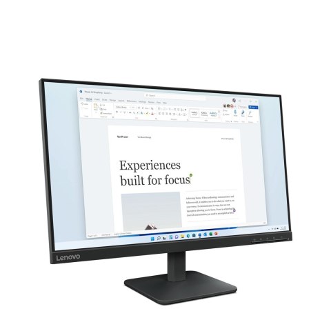 Lenovo Lenovo L24-4e 23.8"FHD IPS 100Hz 250nits AG HDMI, VGA Raven Black