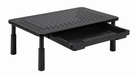 Gembird Podstawka regulowana pod monitor z szufladą